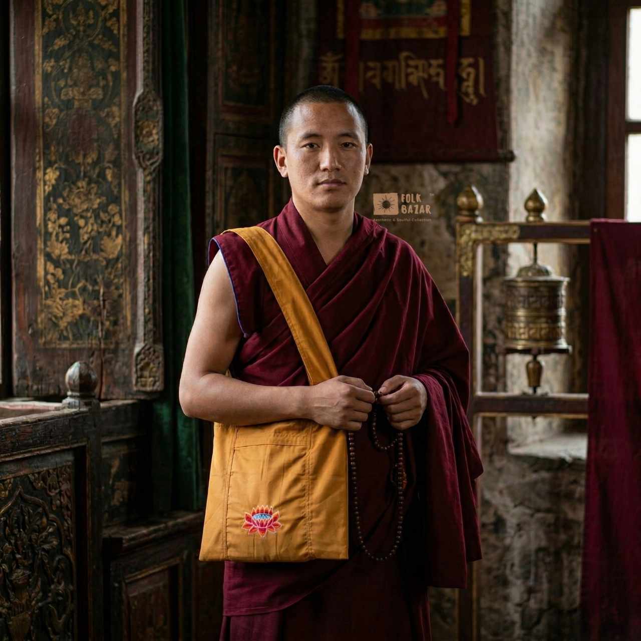 Jhola for Lama, Monk